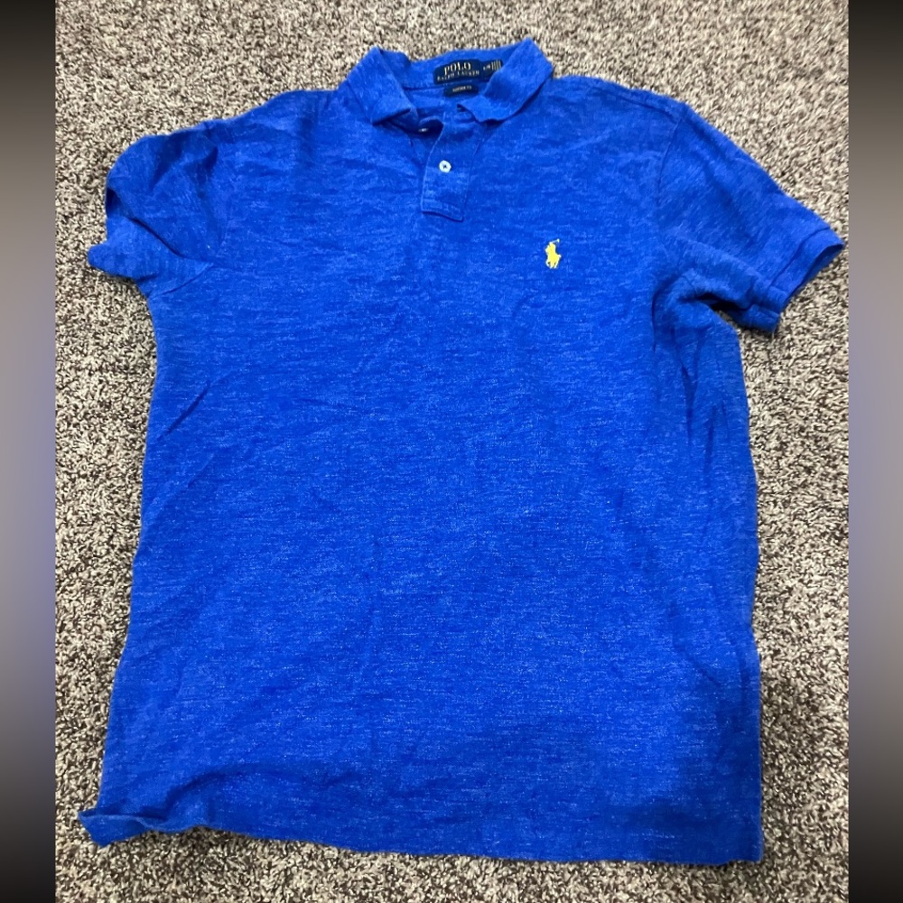 Men’s custom fit polo by Ralph Lauren